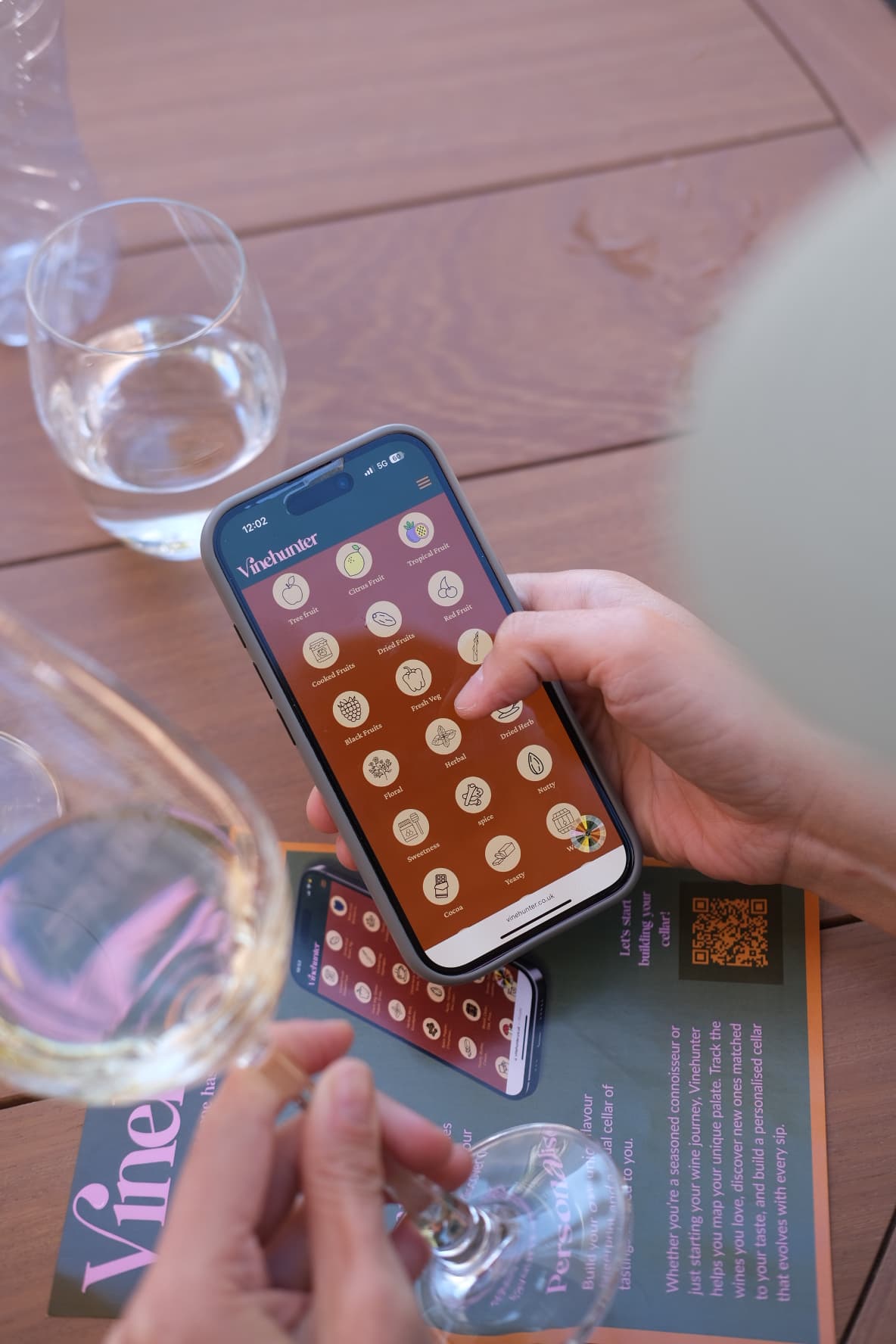 Wine tasting in context